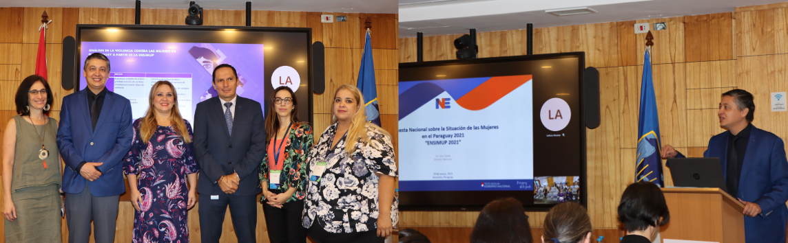 INE, BID y Ministerio de la Mujer analizaron datos sobre violencia contra la mujer